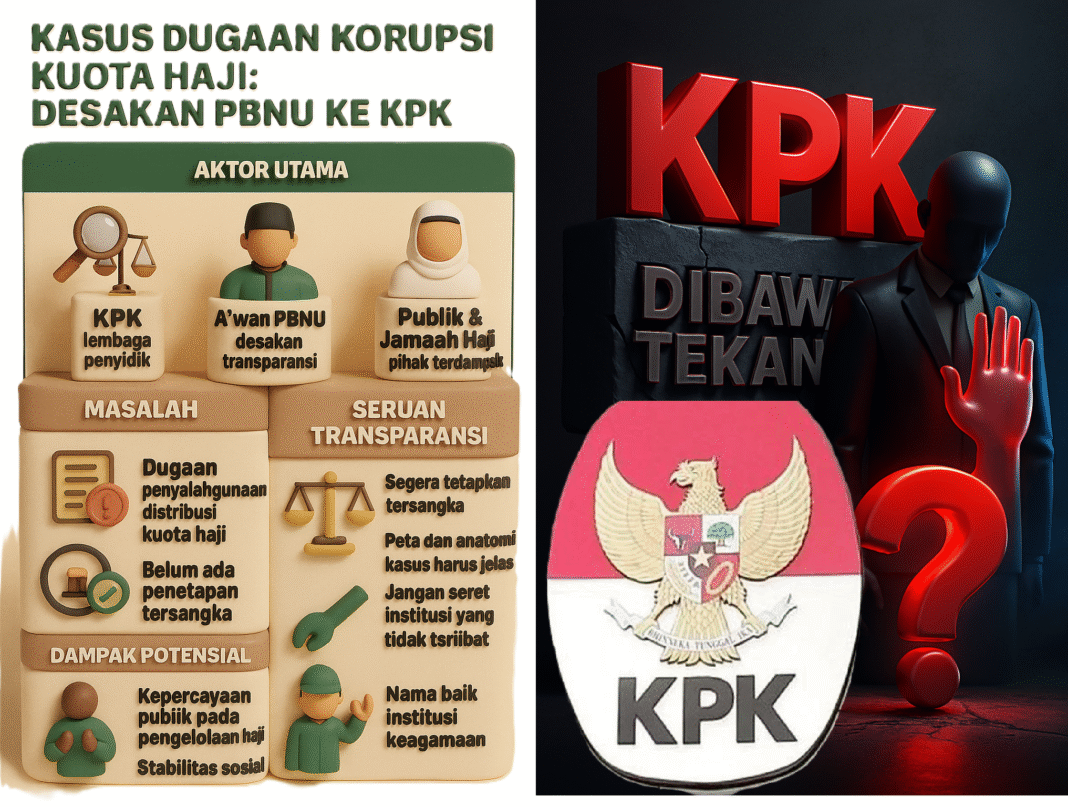 Suara Ulama PBNU, KPK Diminta Bersihkan Kasus Kuota Haji Tanpa Tebang Pilih