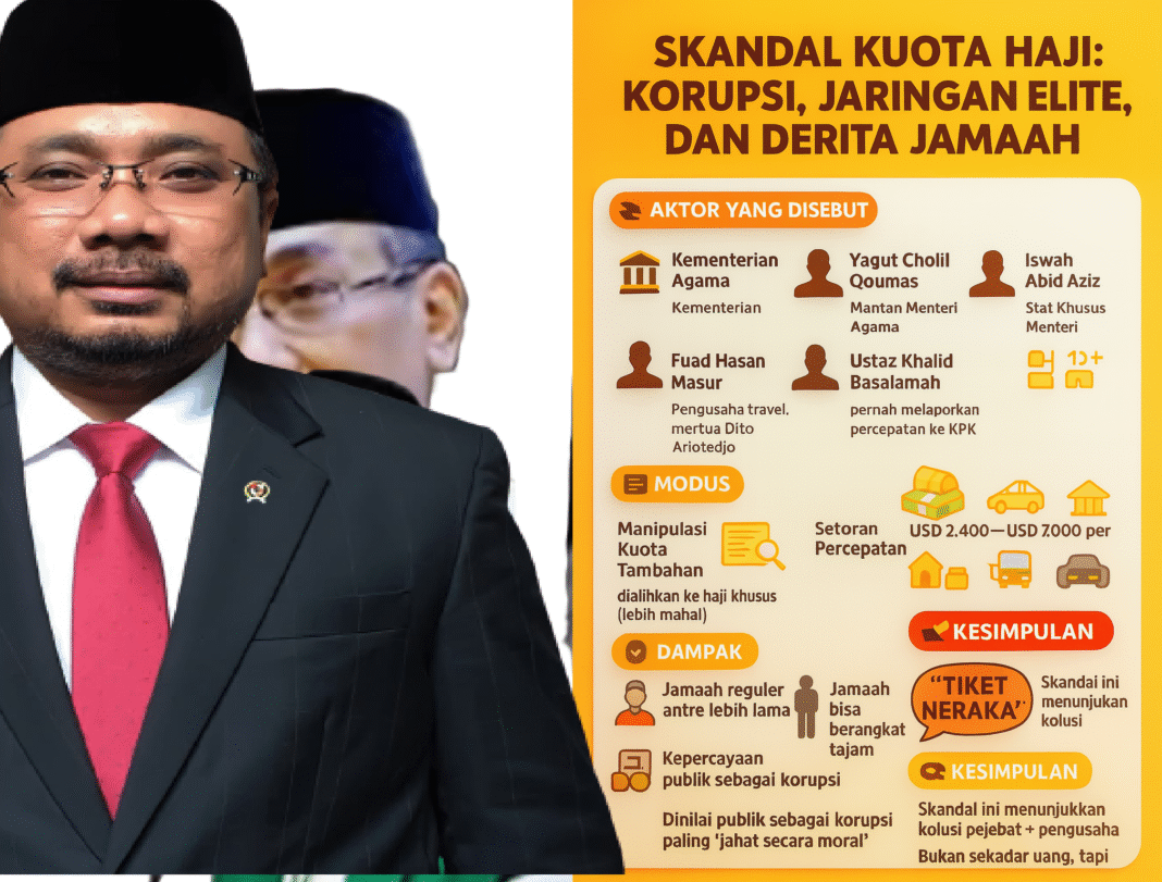 Skandal Kuota Haji: Jejak Korupsi, Jaringan Elite, dan Derita Jamaah