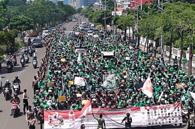 Demo Ojol Digelar, Ribuan Driver Turun ke Jalan: Ini Tuntutan dan Lokasinya