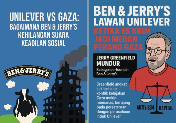 Unilever vs Gaza: Bagaimana Ben & Jerry’s Kehilangan Suara Keadilan Sosial