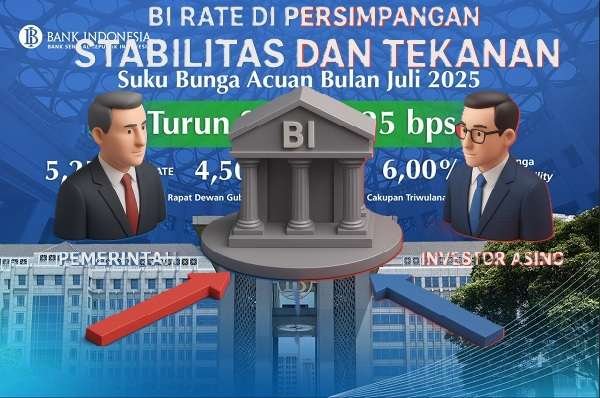 BI Rate Diprediksi Tertahan di 6,25% : Pasar Tunggu Sinyal The Fed, Investor Dalam dan Luar Wait and See
