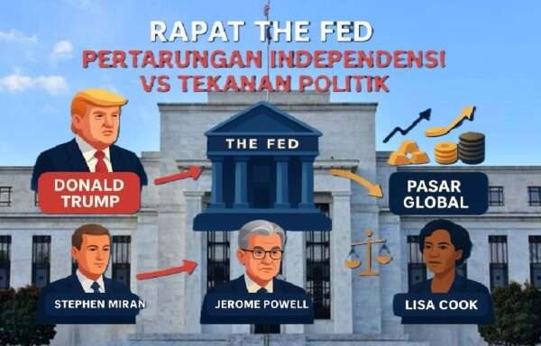 The Fed Buka Rapat September : Independensi Dipertanyakan, Pertarungan Keras Trump vs Deep State