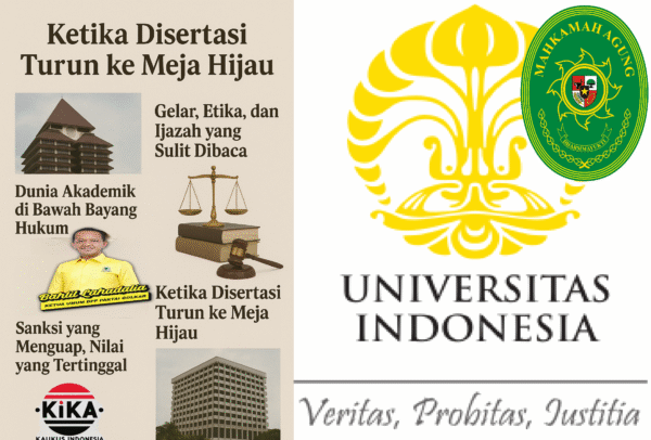 ChatGPT Image Oct 6, 2025, 09_23_47 AM Ketika Disertasi Turun ke Meja Hijau: Gelar, Etika, dan Ijazah yang Sulit Dibaca